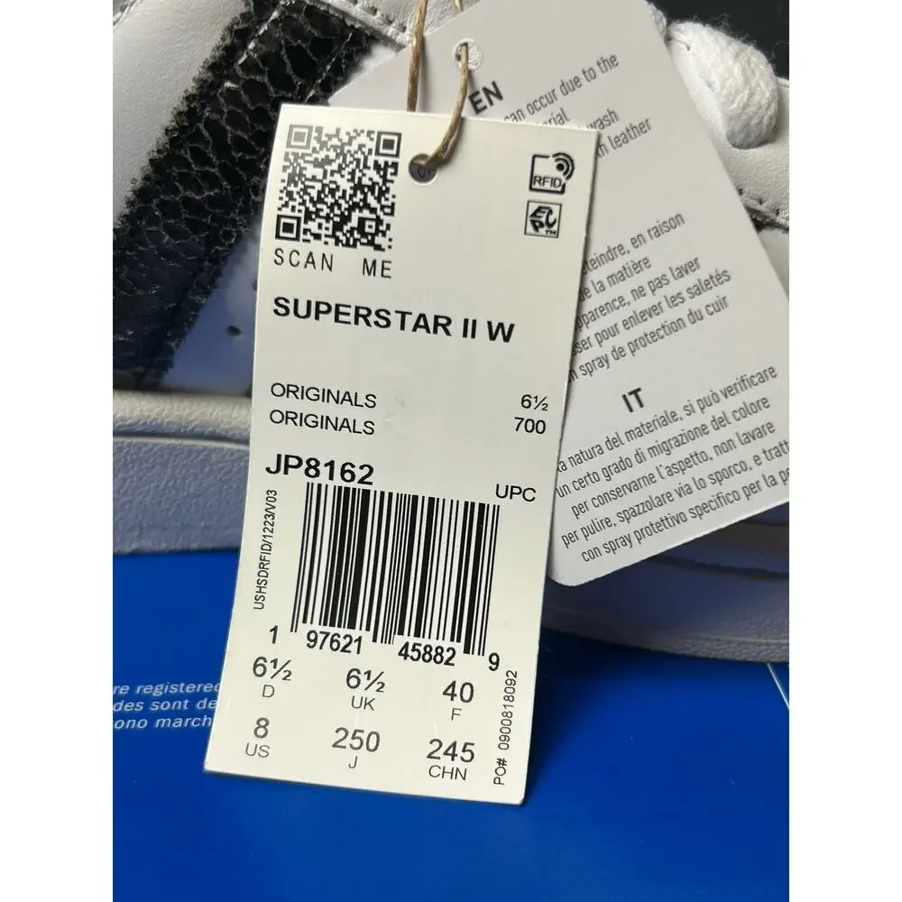 adidas Superstar II Women Snakeskin / $100 Retail! / Size 8 / Brand New!!